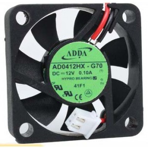 ADDA AD0412HX-G70 12V 0.1A  2wires Cooling Fan