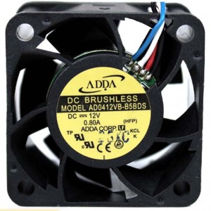 ADDA AD0412VB-B5BDS 12V 0.80A 4wires Cooling Fan