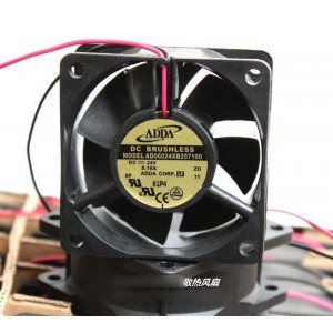 ADDA AD06024XB257100 24V 0.18A 2wires Cooling Fan 
