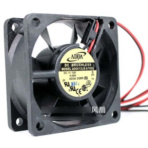 ADDA AD0612LB-A70GL 12V 0.08A  2wires Cooling Fan