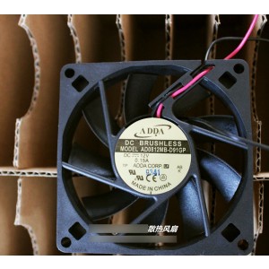 ADDA AD0812MB-D91GP 12V 0.15A  2wires Cooling Fan