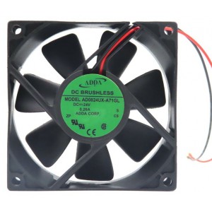 ADDA AD0824UX-A71GL 24V 0.26A 2wires cooling fan