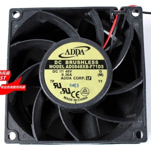 ADDA AD0848XB-F71DS 48V 0.36A 2wires Cooling Fan