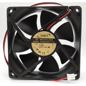 ADDA AD0912XB-A71GL 12V 0.42A 2wires Cooling Fan