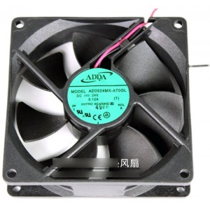 ADDA AD0924MX-A70GL 24V 0.12A 2wires Cooling Fan