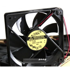 ADDA AD1212LB-A71GL 12V 0.24A 2wires Cooling Fan