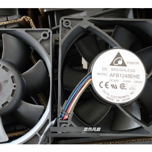 DELTA AFB1248EHE -PM10 -YNT -8H78 48V 0.6A 4wires cooling fan - Picture need