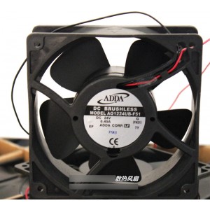 ADDA AQ1224UB-F51 24V 0.4A  2wires Cooling Fan - Waterproof