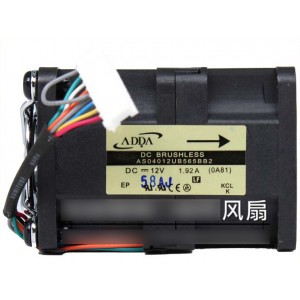 ADDA AS04012UB565BB2 12V 1.92A 8wires Cooling Fan