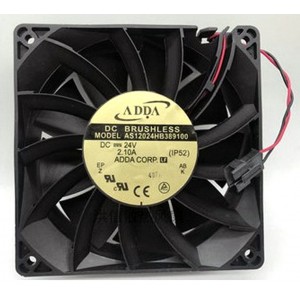 ADDA AS12024HB389100 24V 2.1A 2wires Cooling Fan