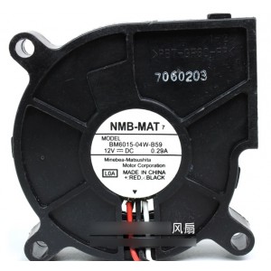 NMB BM6015-04W-B59 12V 0.29A 3wires Cooling Fan