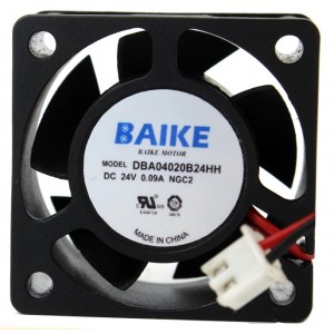 Baike DBA04020B24HH 24V 0.15A  2wires Cooling Fan