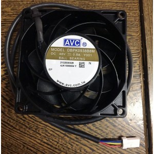AVC DBPK0938B8M 48V 0.8A 4wires Cooling Fan
