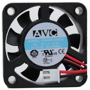 AVC DS04010B05U 5V 0.3A 2wires cooling fan