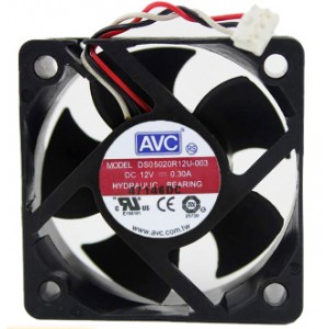 AVC DS05020R12U-003 12V 0.3A  2wires Cooling Fan