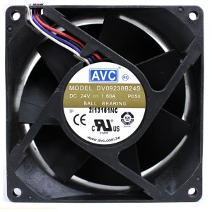 AVC DV09238B24S 24V 1.6A  4wires Cooling Fan