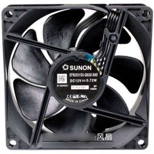 SUNON EF92251S3-Q020U-S9D 12V  0.75W 4wires Cooling Fan