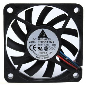 DELTA EFB0612MA 12V 0.12A 2wires 3wires Cooling Fan - Picture need