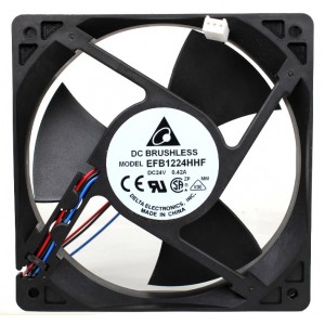 DELTA EFB1224HHF 24V 0.42A 2wires 3wires Cooling Fan - Picture need
