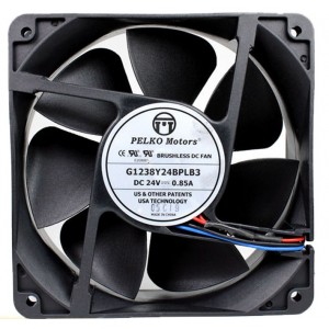 PELKO G1238Y24BPLB3 24V 0.85A  3wires Cooling Fan