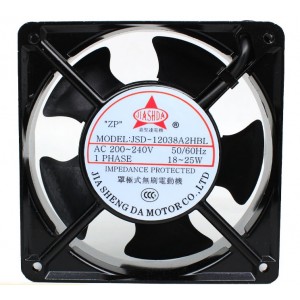JIASHDA JSD-12038A2HBL 220-240V  18/25W 2wires Cooling Fan
