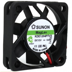 SUNON KDE1204PTVX 12V 0.8W 2 wires Cooling Fan