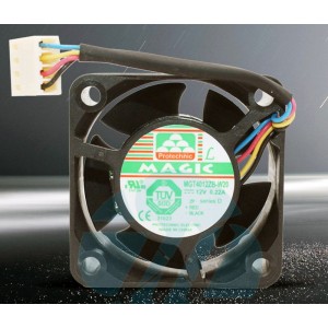 MAGIC MGT4012ZB-W20 12V 0.22A 4wires cooling fan