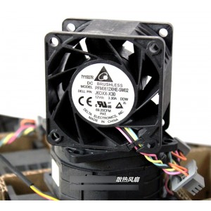 DELTA PFM0612XHE-SM02 12V 3.30A 4wires Cooling Fan