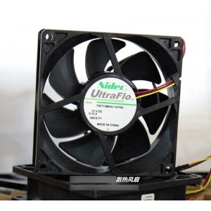Nidec T92T12MHA7-53T64 12V 0.12A  3wires Cooling Fan