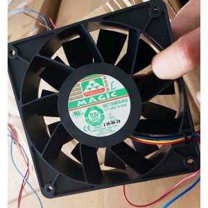 MAGIC MGT12048YB-W38 48V 0.54A 4wires cooling fan