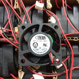 T&T 3010L12C 3010L12CND1 12V 0.08A 2wires Cooling Fan