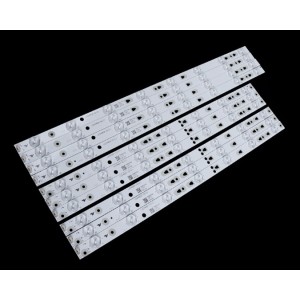 JVC 30348007219 30348008219 LED48D7-01(C) LED48D8-01(C) LED Backlight Strips (10 Strips)