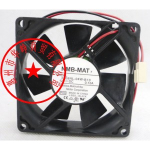 NMB 3108NL-04W-B10 12V 0.12A 2wires cooling fan