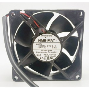 NMB 3110GL-B4W-B44 12V 0.26A 2wires Cooling Fan