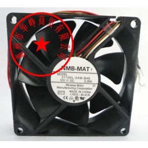 NMB 3110KL-04W-B46 12V 0.26A 4 wires Cooling Fan