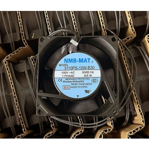 NMB 3110PS-10W-B30 100V 6/5W 2wires Cooling Fan