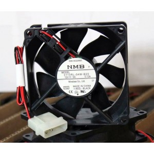 NMB 3110RL-04W-B20 12V 0.13A 2wires Cooling Fan