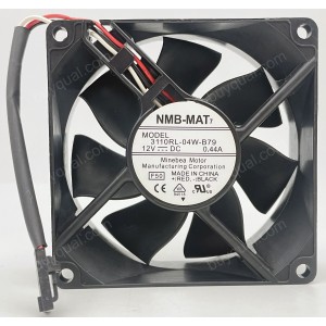 NMB 3110RL-04W-B79 3110RL-04W-B79-F50 12V 0.44A 3wires Cooling Fan - New 