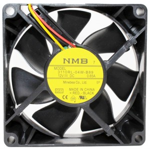 NMB 3110RL-04W-B89 12V 0.65A 3wires Cooling Fan