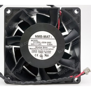 NMB 3115RL-05W-B60 24V 0.50A 2wires Cooling Fan - Original New