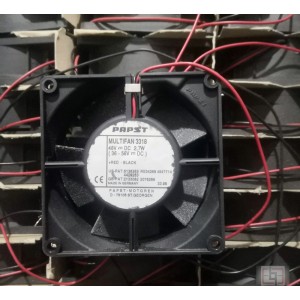 Ebmpapst 3318 48V 2.7W 2wires Cooling Fan