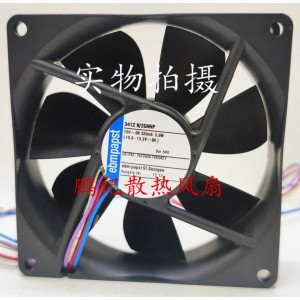 Ebmpapst 3412N/2GHHP 12V 320mA 3.8W 4wires Cooling Fan - New