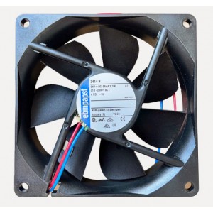Ebmpapst 3414N 24V 96mA 2.3W 2wires Cooling Fan