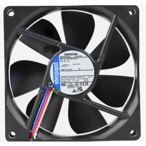 Ebmpapst 3418N/2HH ( VWCD092YKEJS 9292506356 ) 48V 75mA 3.6W 3wires Cooling Fan