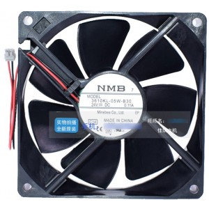 NMB 3610KL-05W-B30 24V 0.11A 2wires Cooling Fan - New