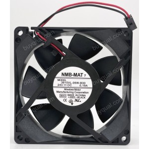 NMB 3610VL-05W-B30 24V 0.19A 2wires Cooling Fan -Special plug