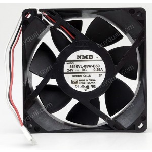 NMB 3610VL-05W-B59 24V 0.29A 3wires Cooling Fan - Picture need