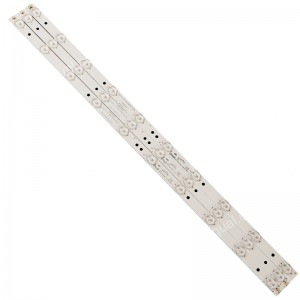 Sanyo 3BL-T6324102-001B 3BL-T6324102-002B JS-HY33EBHD-0029 LED Backlight Strips - 3 Strips