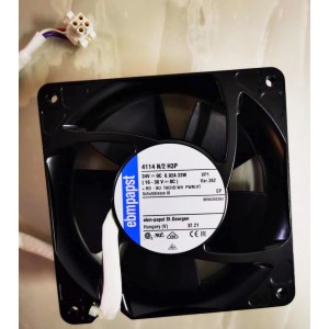 Ebmpapst 4114N/2H3P 24V 0.92A 22W 4wires Cooling Fan - Original New