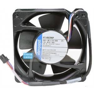 ebmpapst 4114N/2H6P 24V 2.7A 65W 4wires Cooling Fan - Original New